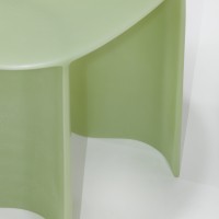 <a href="https://www.galeriegosserez.com/artistes/cober-lukas.html">Lukas Cober</a> - New Wave - Stool (Opal Green)